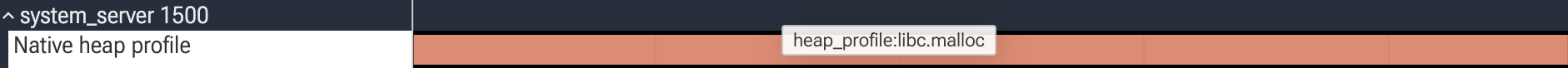 heapprofd snapshots in the UI tracks